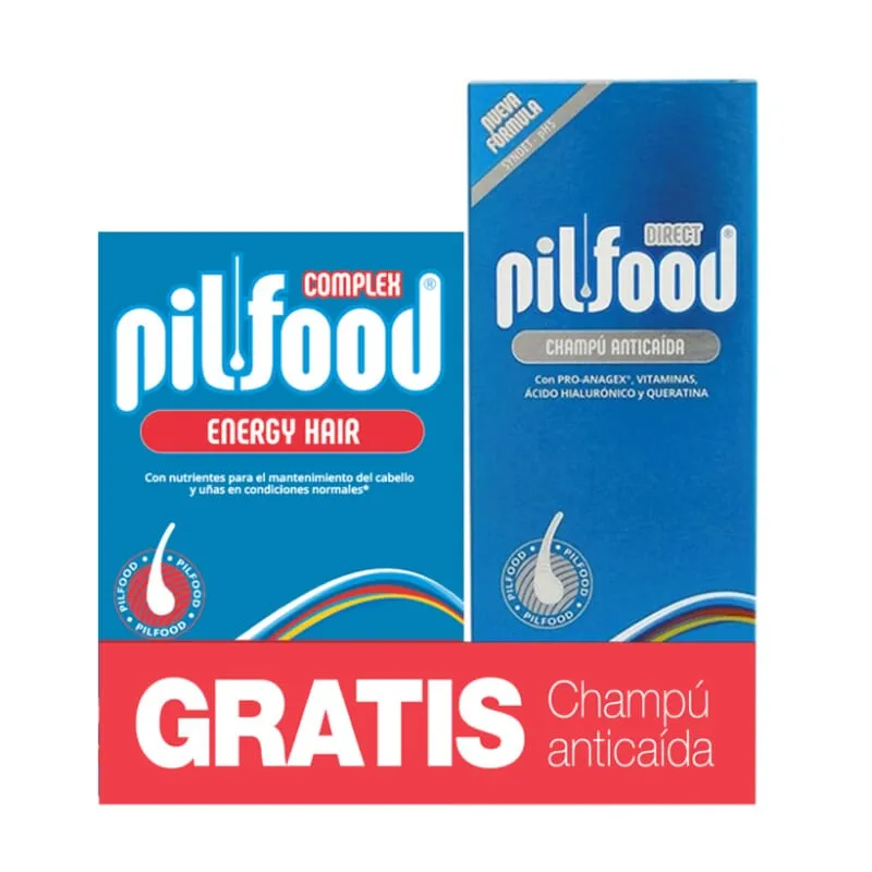 Energy Hair 60 Tabs + Champú Anticaída 200 ml Pack
