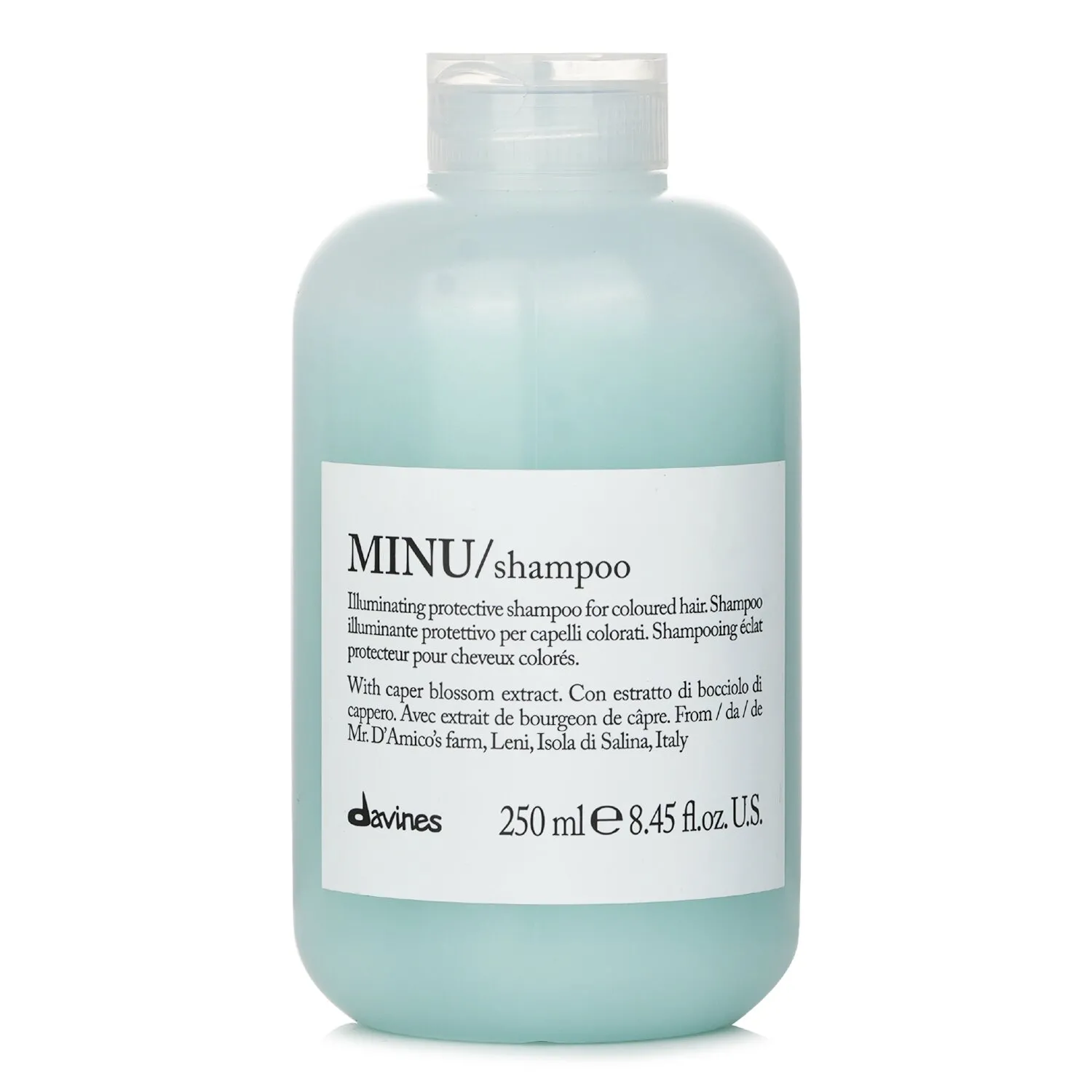 Champú protector iluminador Minu Shampoo (para cabello teñido)