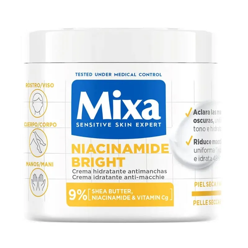 Niacinamide Bright Crema Hidratante Antimanchas 400 ml