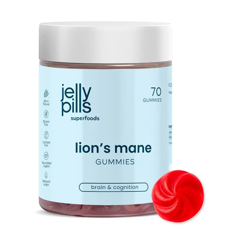 Lion’s Mane Gummies 70 Gominolas