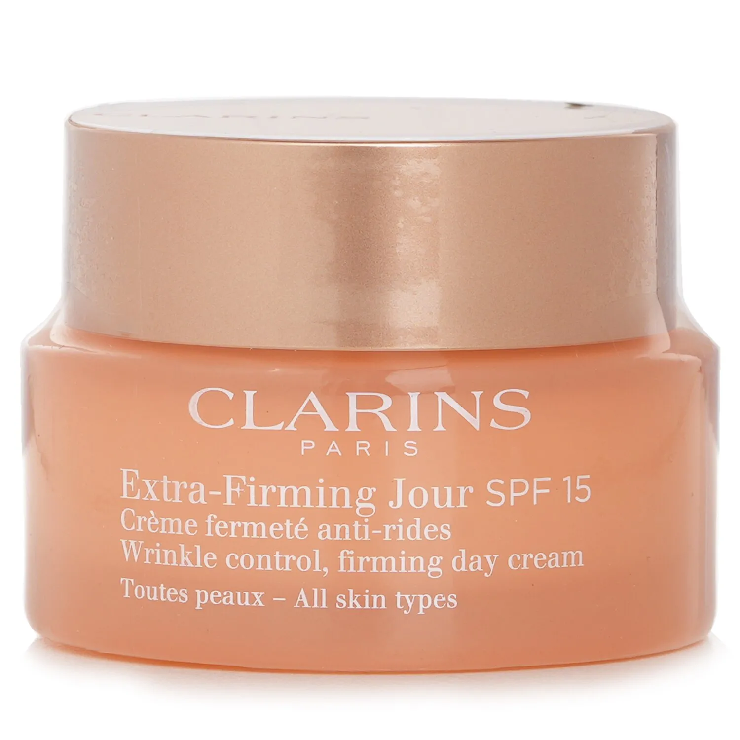 Extra-Firming Jour Crema de Día Reafirmante, Control de Arrugas SPF 15 - Todo Tipo de Piel