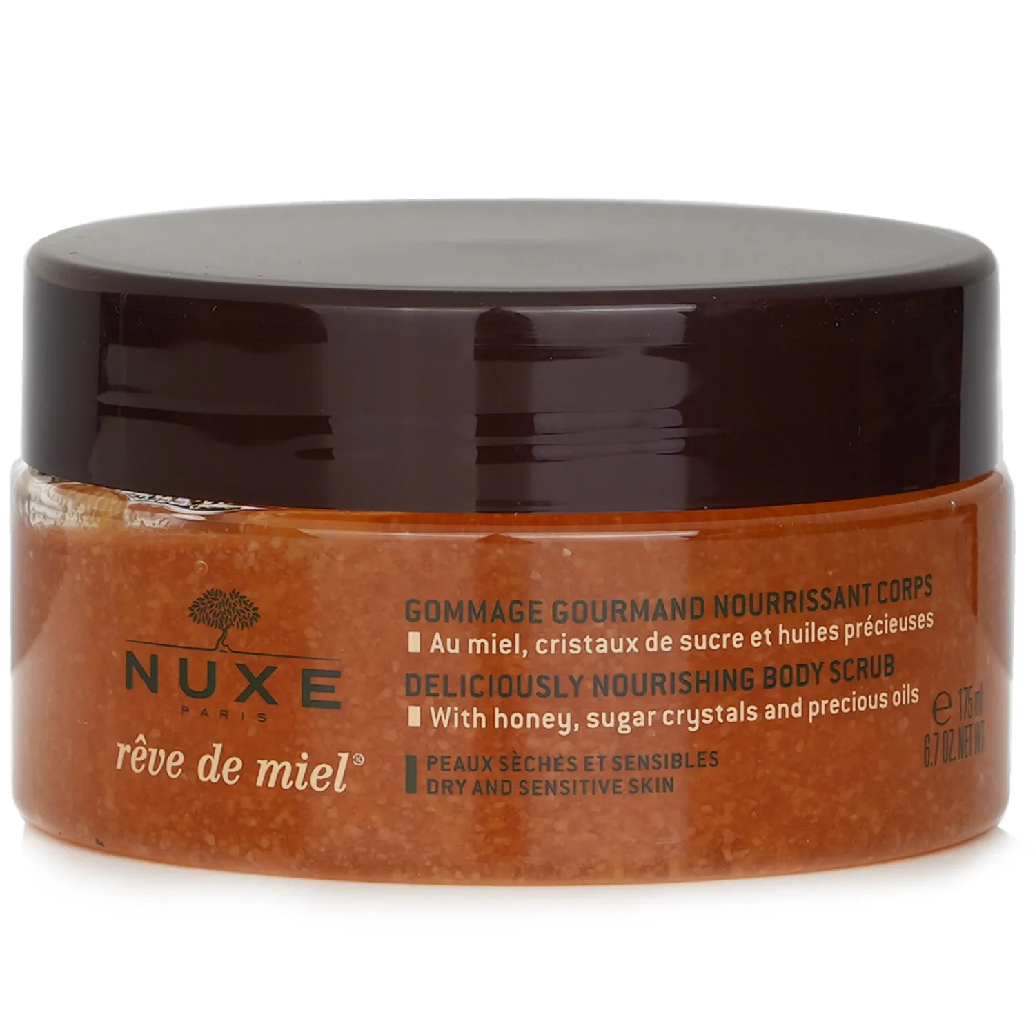 Reve De Miel Exfoliante Corporal Deliciosamente Nutritiva - Para Piel Seca & Sensible
