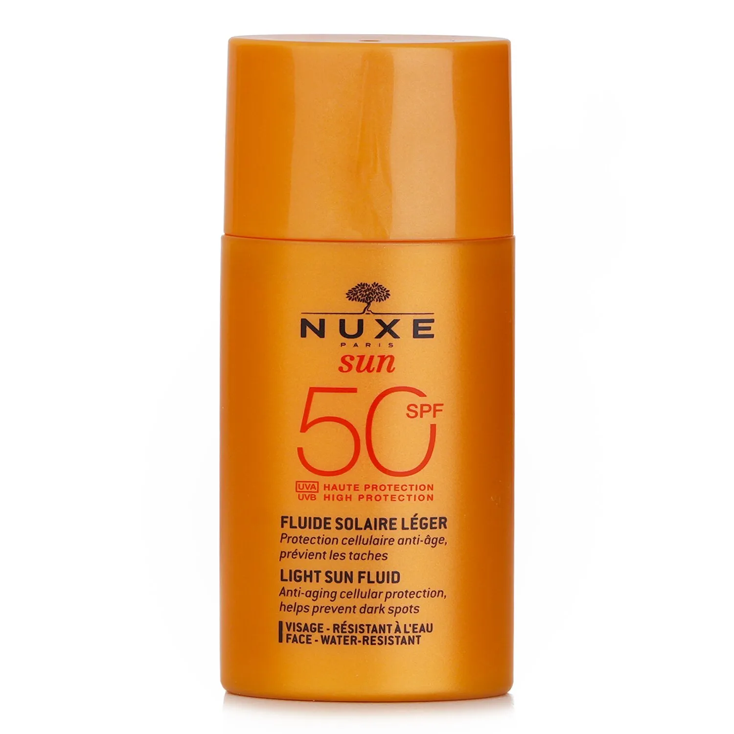 Nuxe Sun Fluido Ligero Para el Rostro - Protección Alta SPF50 (Para Piel Normal a Mixta)