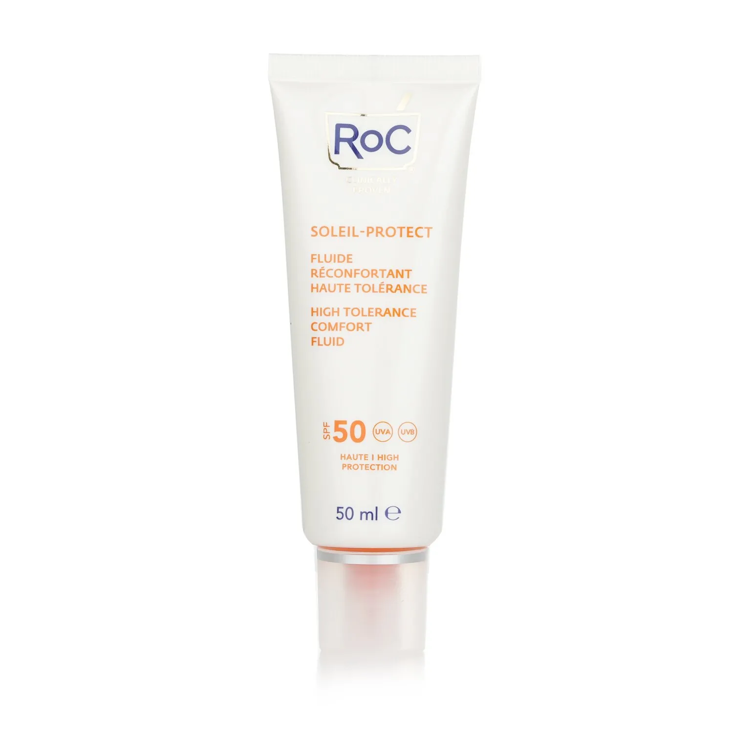 Soleil-Protect Fluido Confort de Tolerancia Alta SPF 50 UVA & UVB (Conforta la Piel Sensible)
