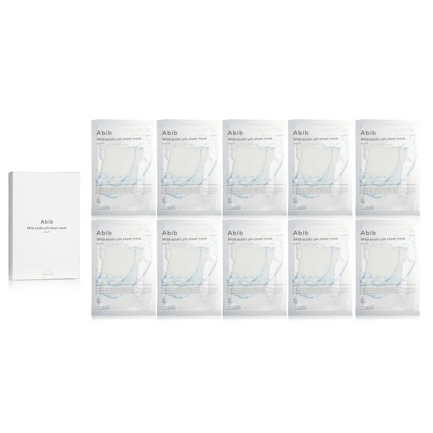 Mild Acidic PH Sheet Mascarilla - Aqua Fit