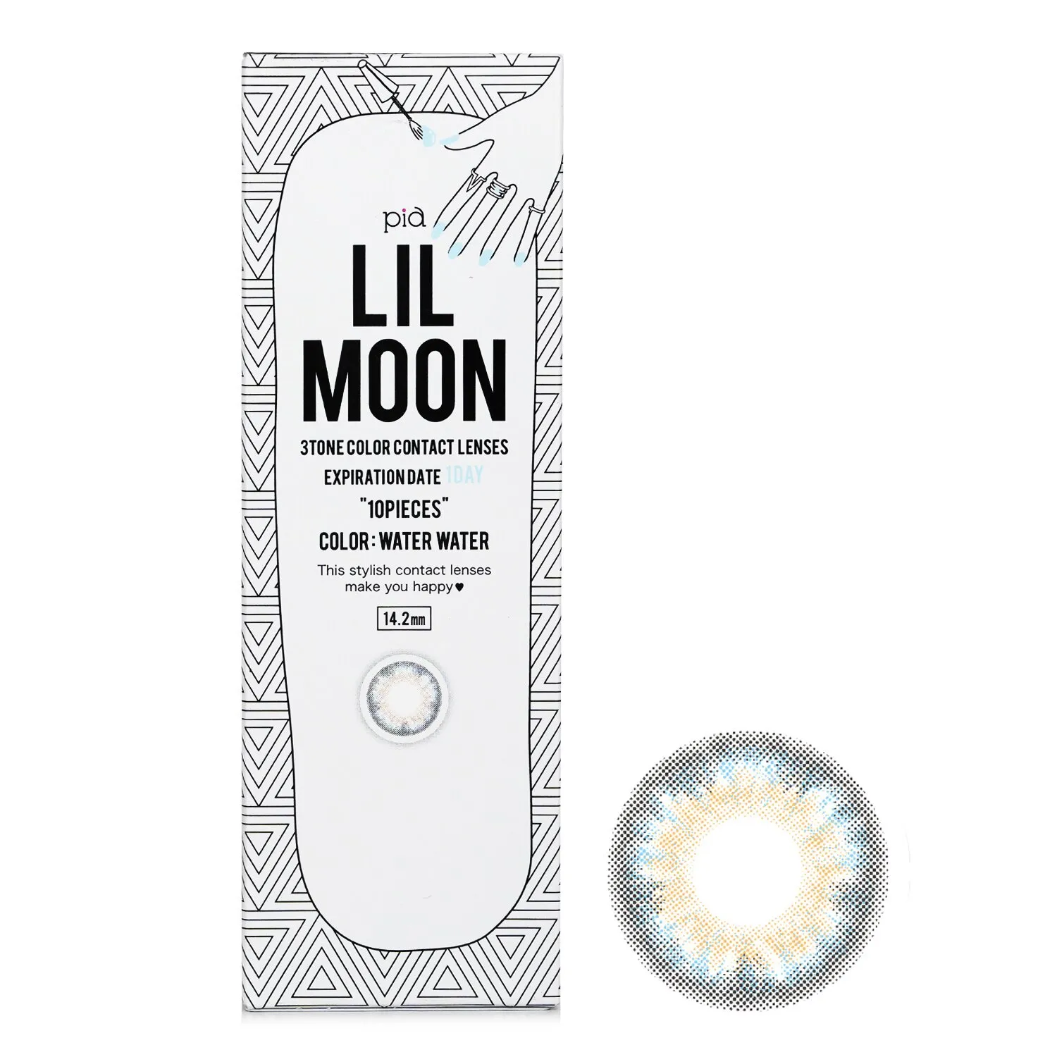 Lilmoon Water Water 1 Day Lentes De Contacto De Color