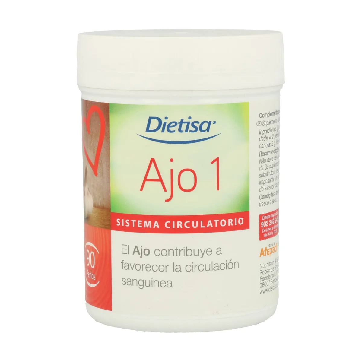 Ajo 1 (90 perlas) Dietisa