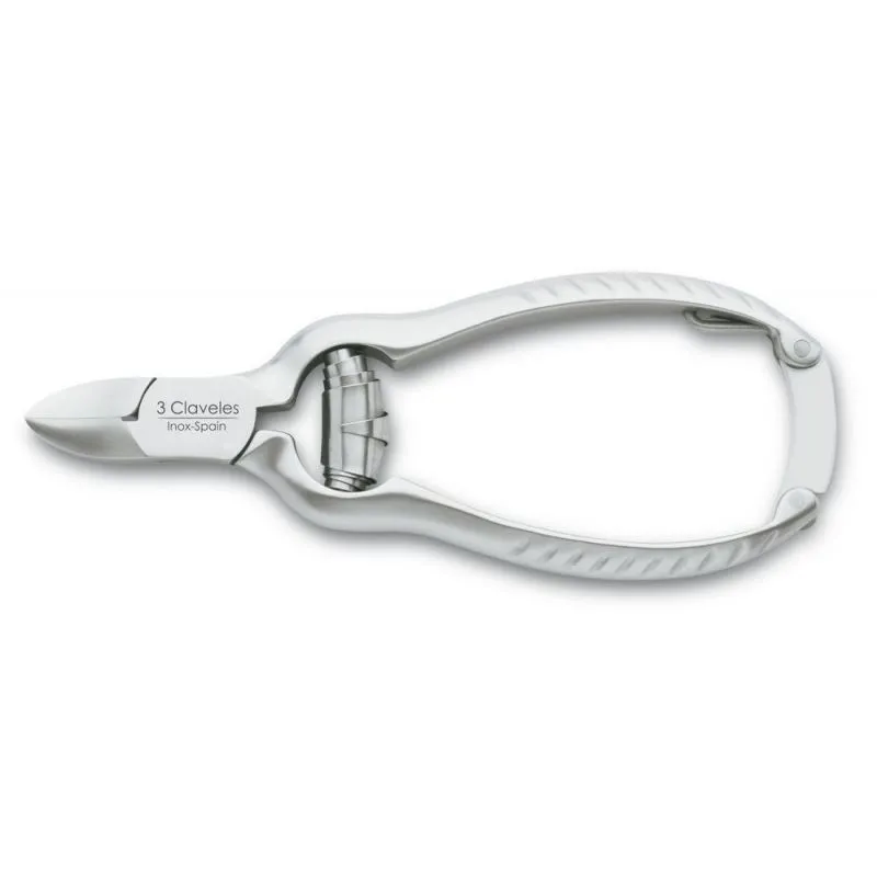 3 Claveles Alicate Manicura Uñas 11cm 1ud