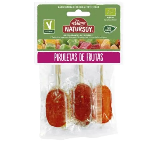 PIRULETAS 5 sabores 62gr.