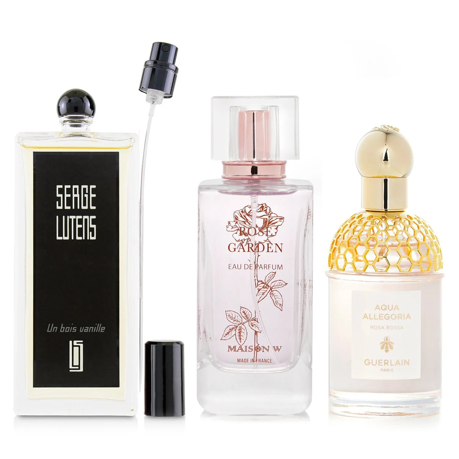Paquete de eau de parfum en spray Maison W x Guerlain x Serge Luten-Rose & Un Bois Vanille