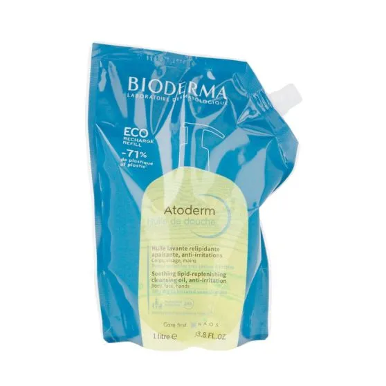 Bioderma Atoderm Aceite de Ducha Eco Recarga 1 Litro