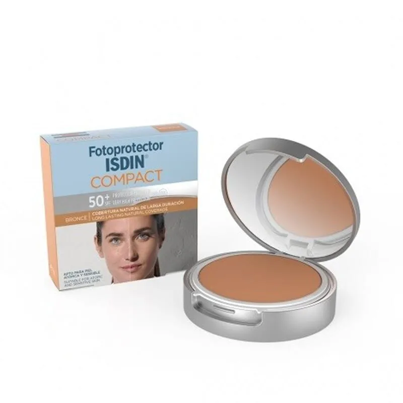 Fotoprotector Isdin Compacto Bronce SPF50+ 10g