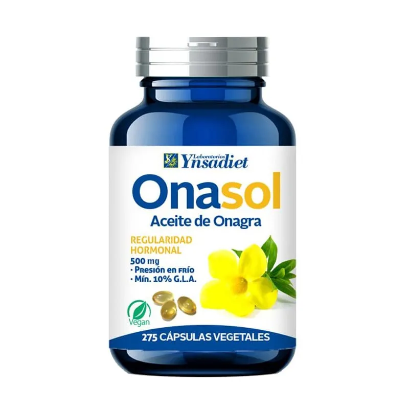 Aceite de Onagra 500mg 275 Perlas