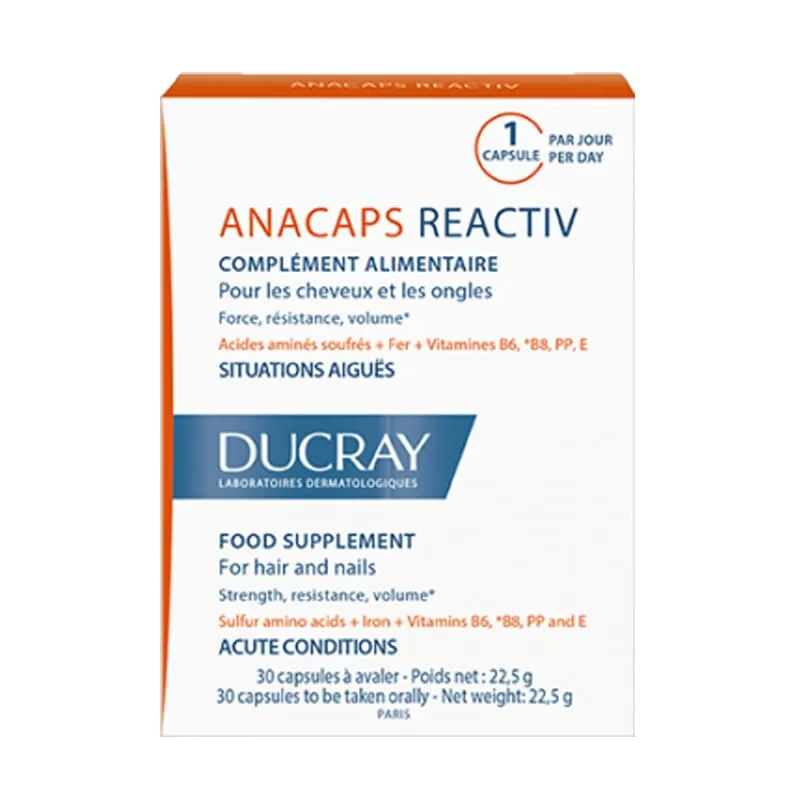 Ducray Anacaps Reactiv 30 Caps