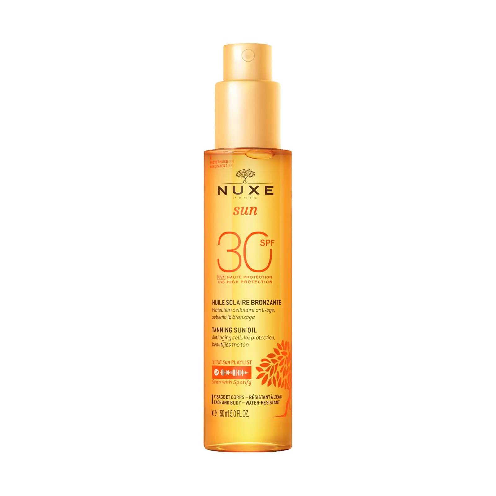 Sun Aceite Solar Bronceado Rostro Y Cuerpo SPF30 150 ml