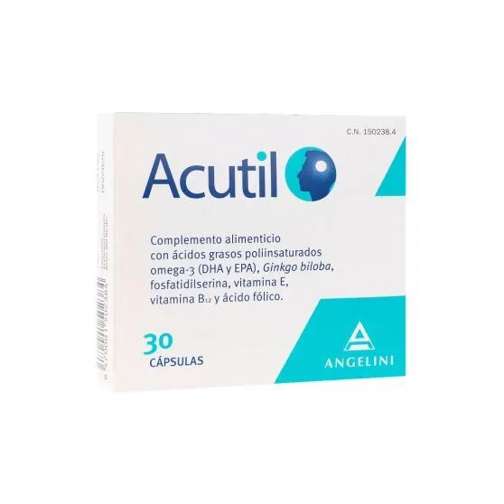 Acutil 30 Cápsulas