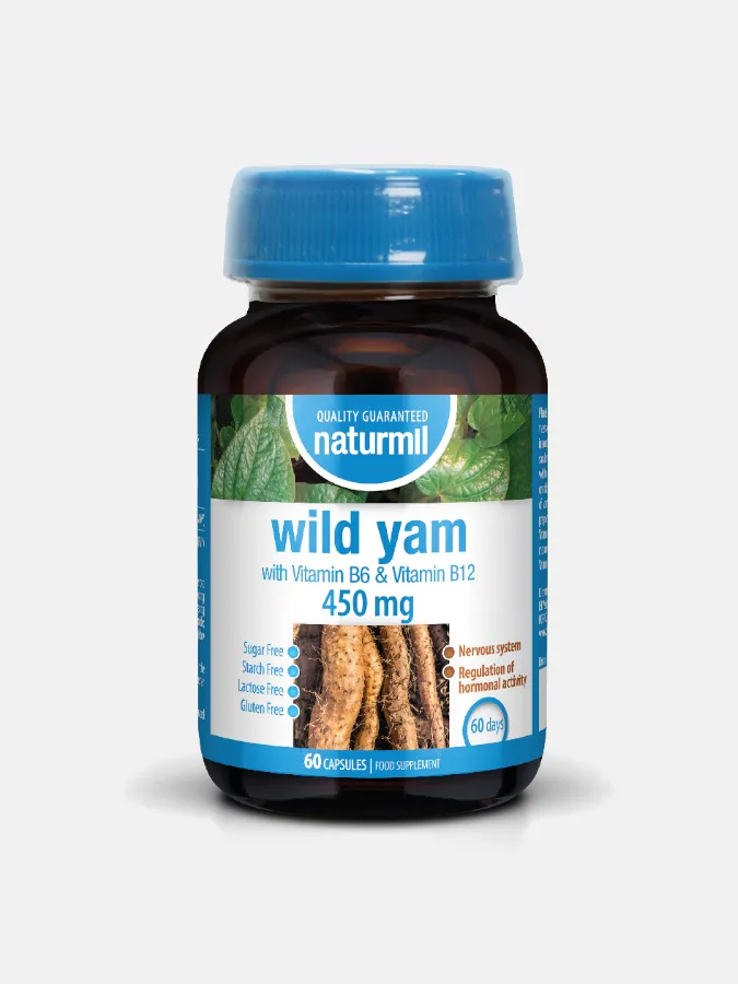 WILD YAM 450mg | 60 cáps Dietmed