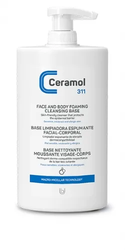 Ceramol base limpiadora facial-corporal 400ml