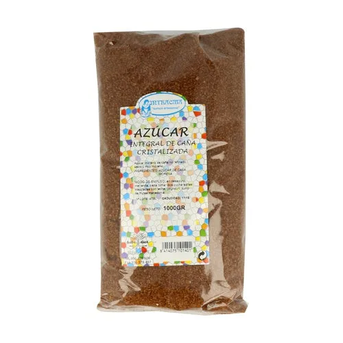 AZUCAR DE CAÑA cristalizado integral 1kg.