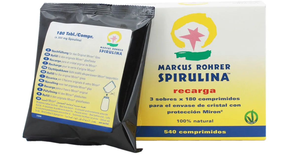 Espirulina recarga (540 comp) Dietisa