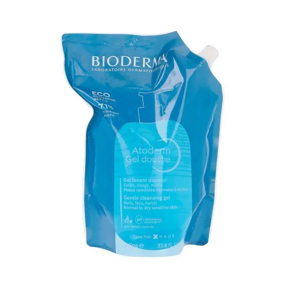 Bioderma Atoderm Gel de Ducha Eco Recarga 1 Litro