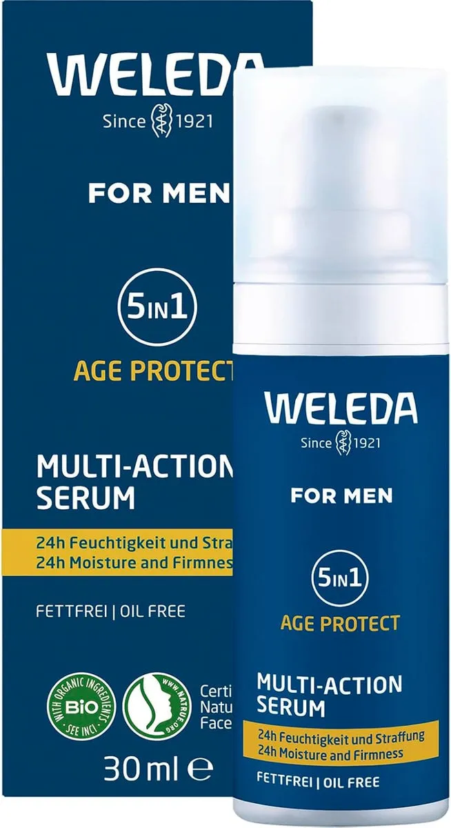 Sérum Multi-acción 5en1 (FOR MEN), 30ml - Weleda