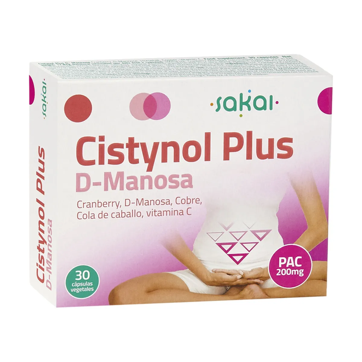 Cistynol Plus D-Manosa 30 Cápsulas Sakai