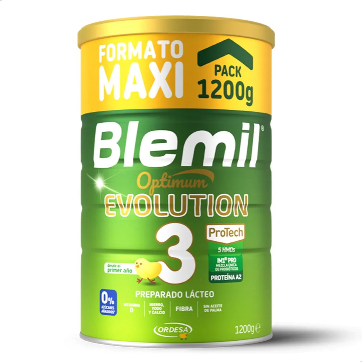 BLEMIL 3 OPTIMUM EVOLUTION 0% 1200 GRAMOS - ORDESA