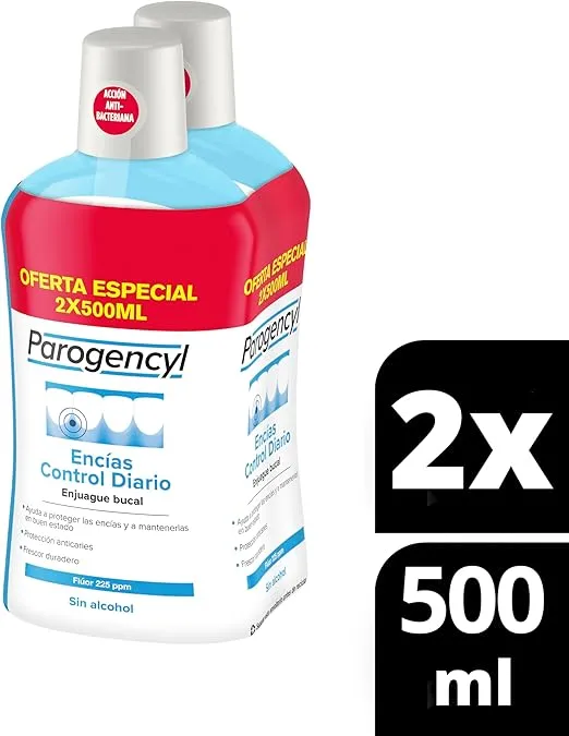 PAROGENCYL CONTROL colutorio 2x500ml.