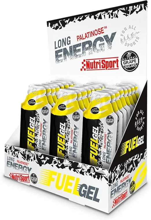 GEL FUEL LONG ENERGY citricos 24ud.**