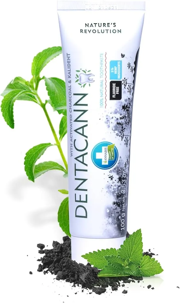 DENTACANN dentifrico cañamo-carbon activo 100gr.