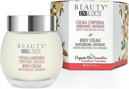 BEAUTY IN & OUT crema corp. hidratante 50ml. BIO**