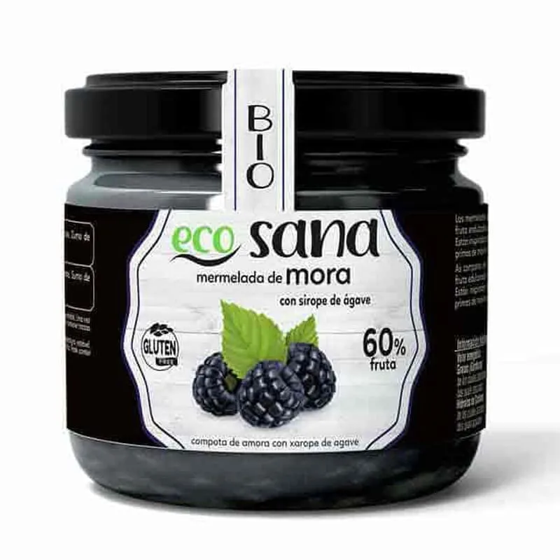 Mermelada de Mora con Sirope de Ágave Bio 260g
