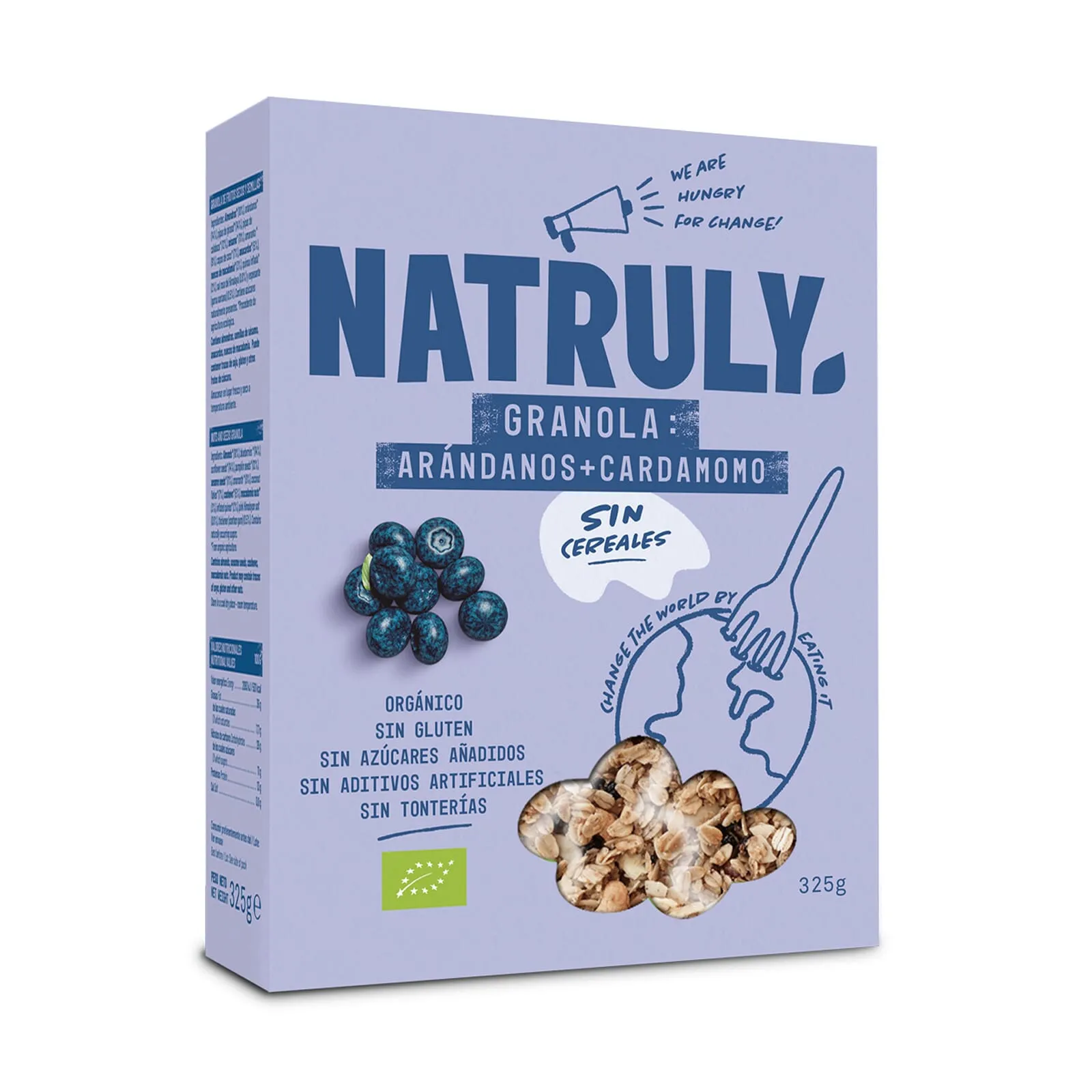 Natural Athlete Granola Arándanos y Amaranto 325g