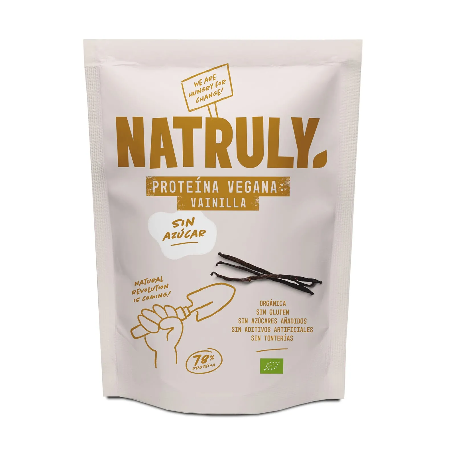 Natural Proteína Vegana Vainilla 350g
