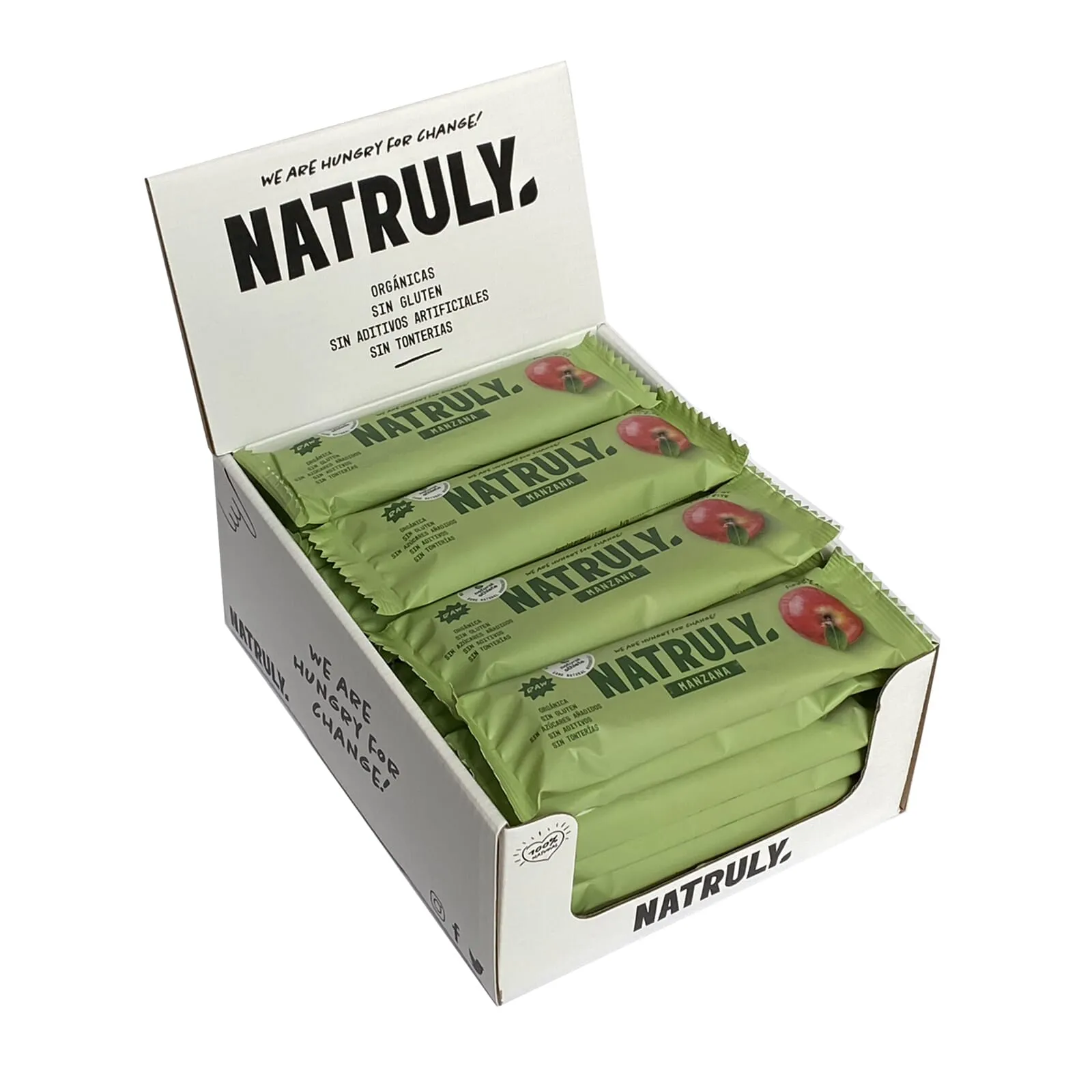 Natural Bar de Manzana 24x40g