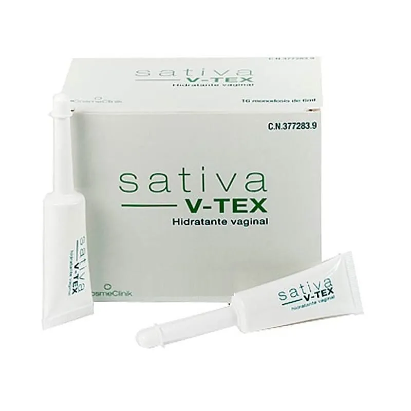 Sativa V-Tex Hidratante Vaginal 16 Monodosis