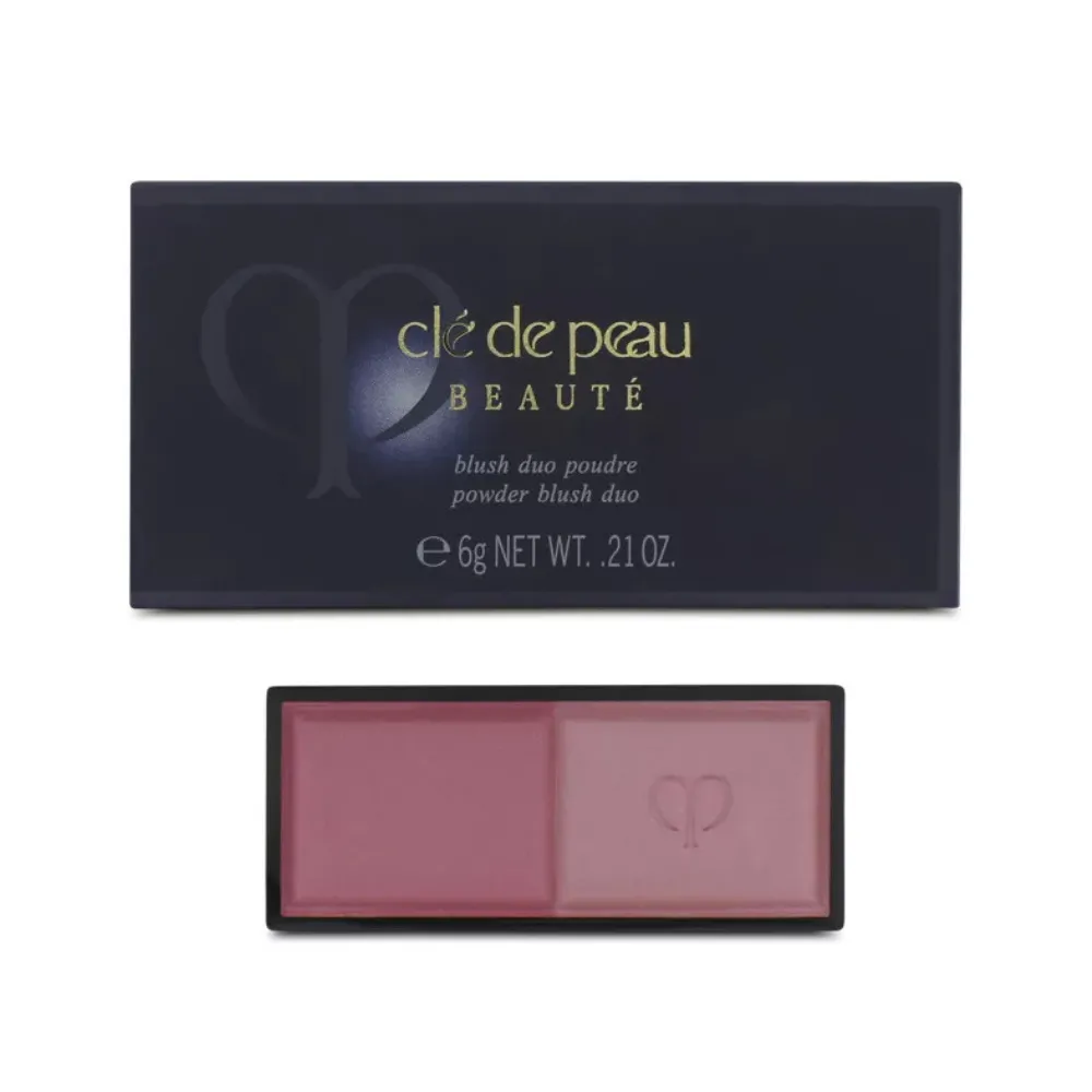 Clé de peau beauté Powder Blush Duo 6 g - refill - Shade: 102 Cherry Blossom