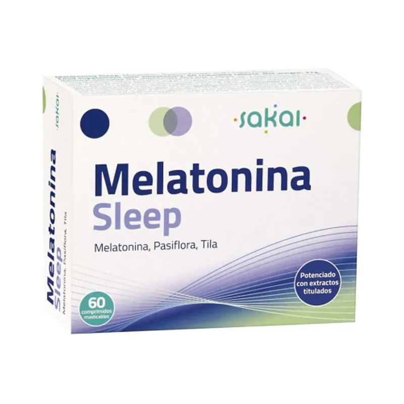 Melatonina Sleep 60 Tabletas masticables