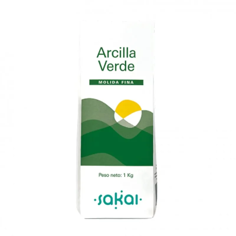 Arcilla Verde Fina 1000g