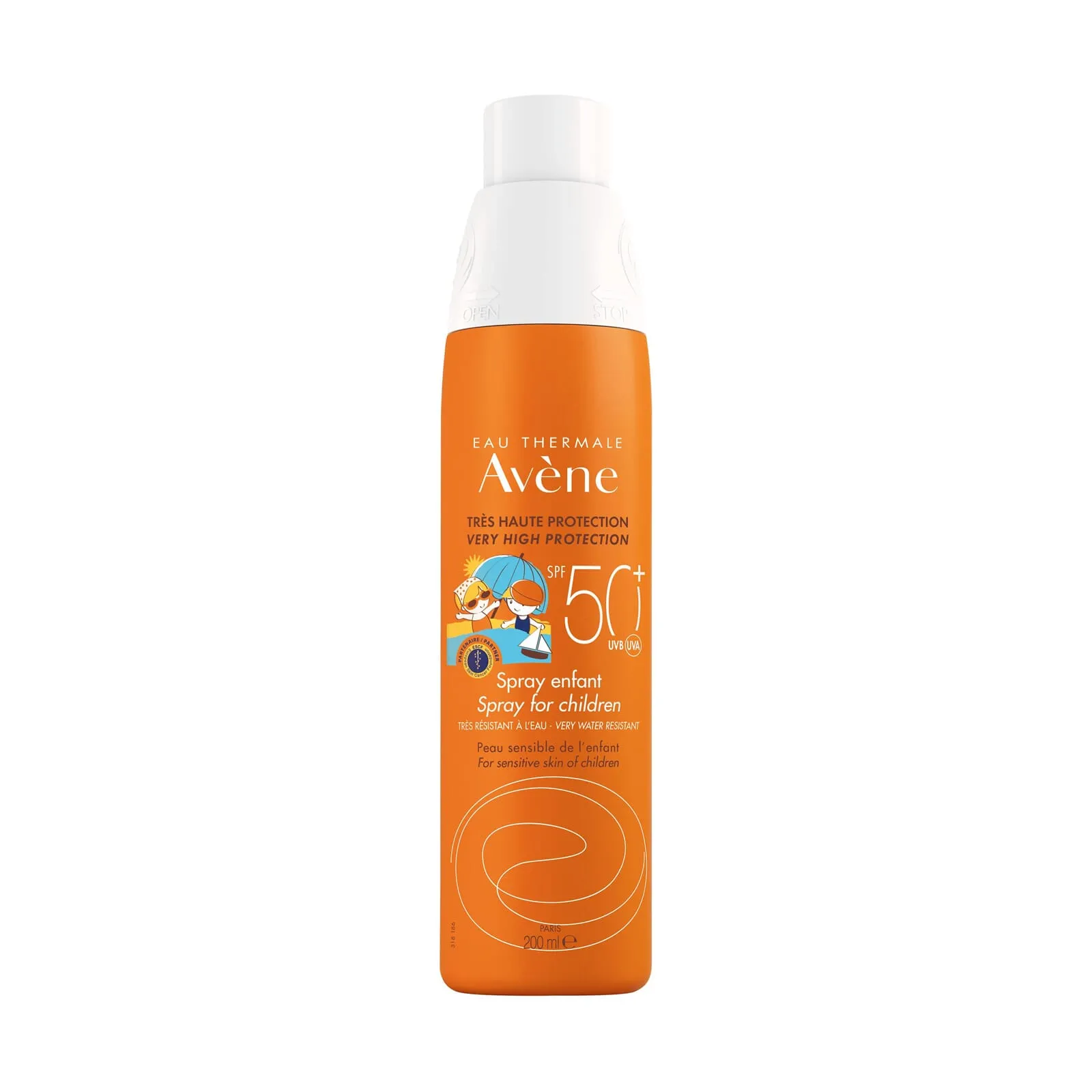 Avene Spray Niños SPF50+ 200ml- Protector Solar Infantil