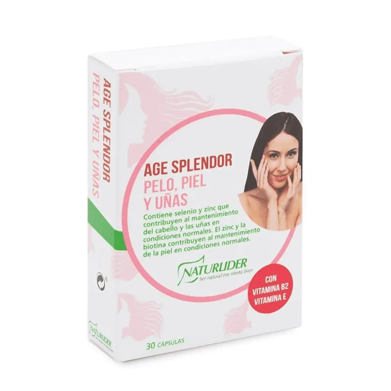 Age Splendor Pelo Piel y Uñas 30 VCaps