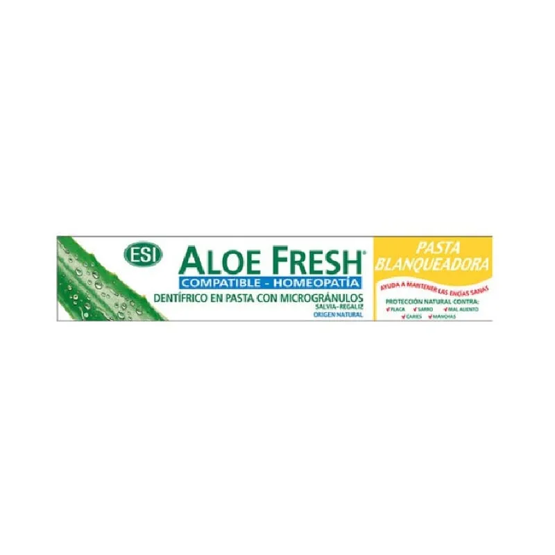 Aloe Fresh Pasta Blanqueadora 100ml