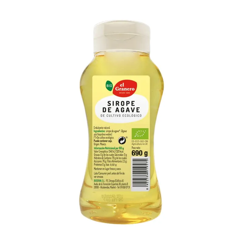 Sirope De Agave Bio 690g