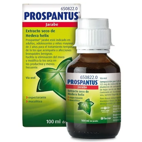 PROSPANTUS JARABE , 1 frasco de 100 ml