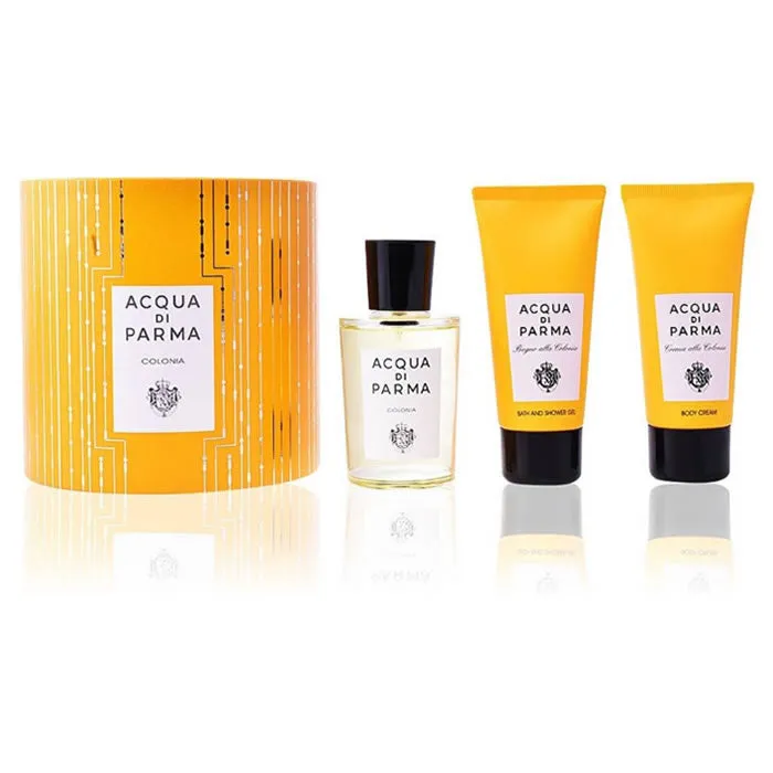Acqua Di Parma Intense Eau De Cologne Spray 100ml Set 3 Pieces 2017