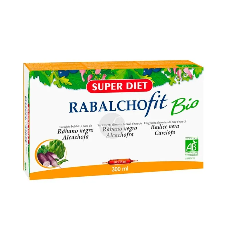 Rabalchofit Bio 20 Ampollas de 25 ml