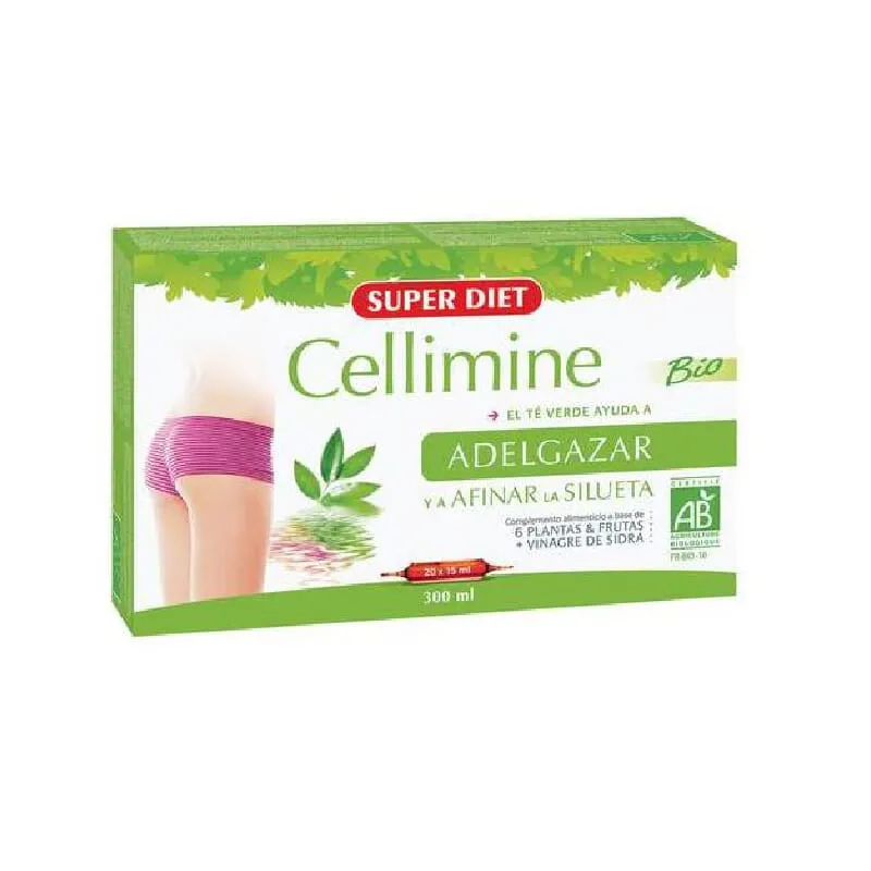 Cellimine Bio Adelgazante 20 Ampollas de 15ml