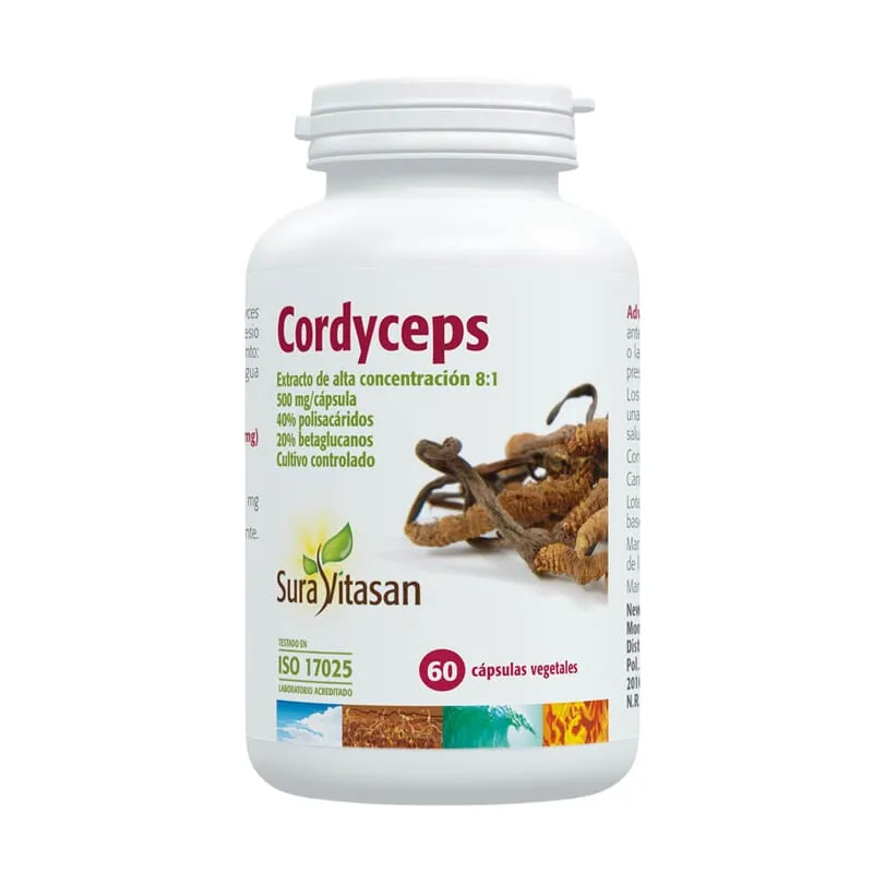 Cordyceps Paecilomyces Hepiali 500 mg 60 VCaps