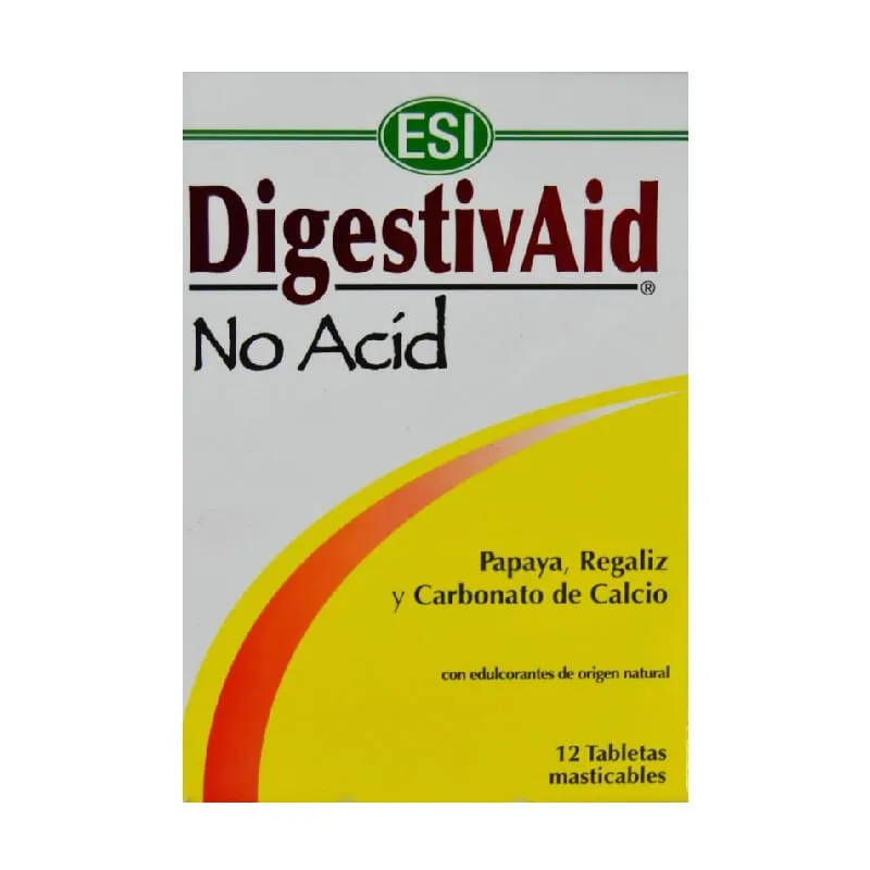 Digestivaid No Acid 12 Tabs